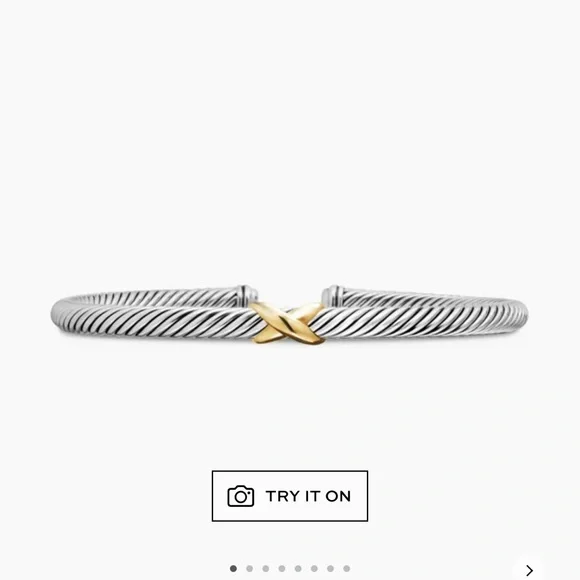 David Yurman X Classic Cable Bracelet - Picture 2 of 11